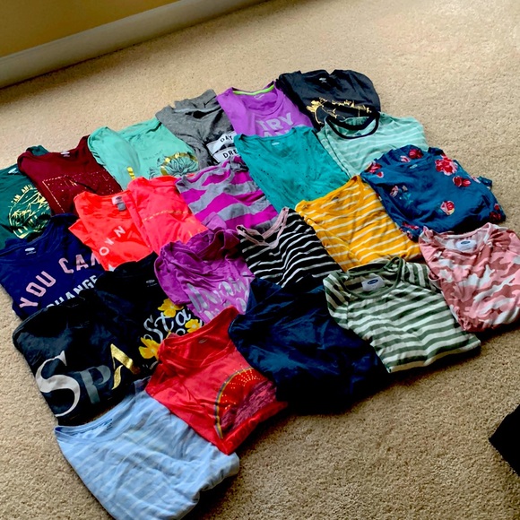 Old Navy Other - Girls Old Navy sz 14 Bundle (23 shirts)